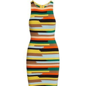 Alice + Olivia Ribbed Jenner Knit dress